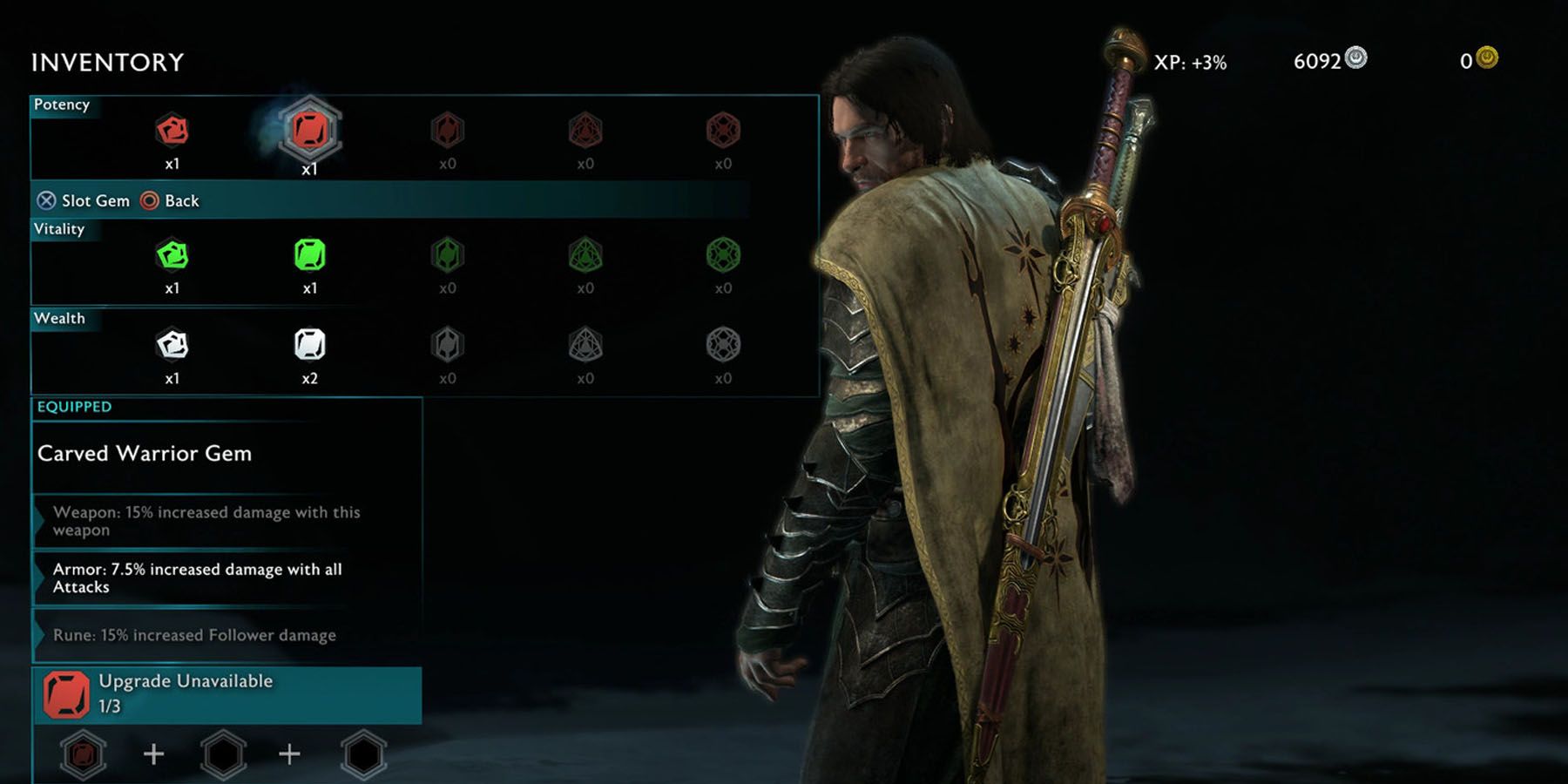 Gems in Shadow of Mordor