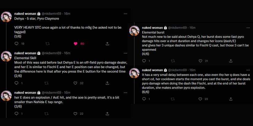 Genshin Impact Dehya leaks