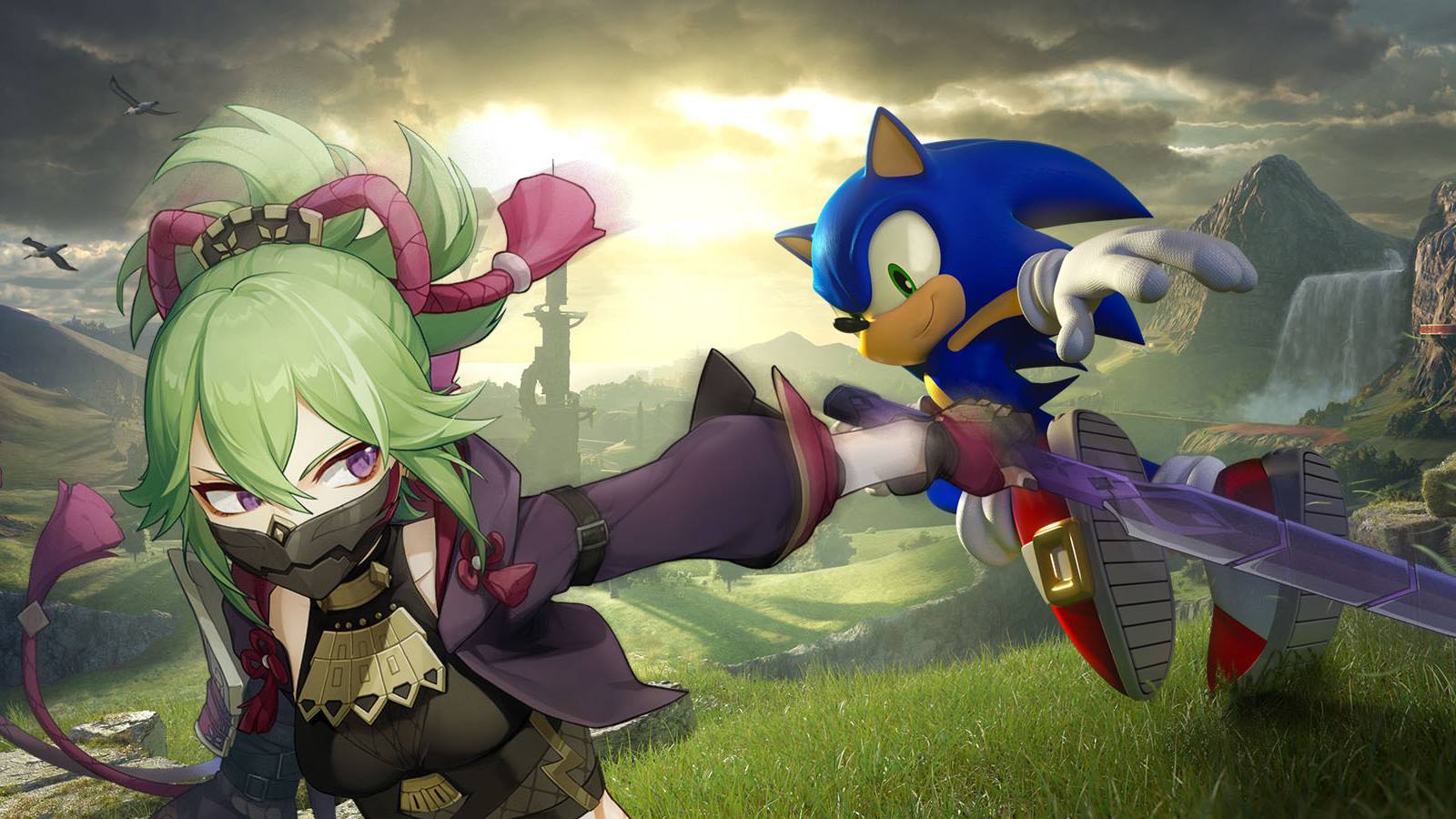 genshin impact vs sonic frontiers