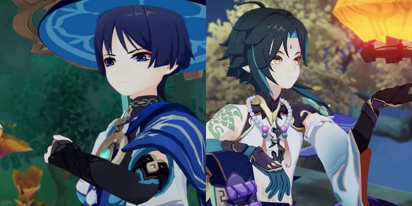 Genshin Impact Wanderer and Xiao-1