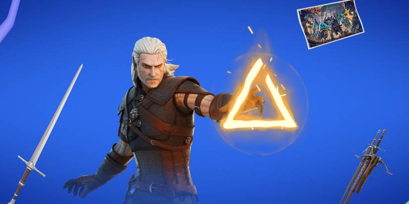 geralt of rivia skin in fortnite