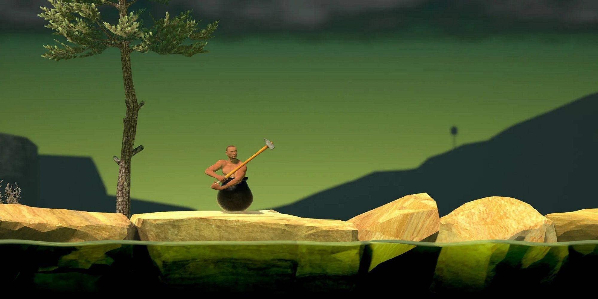Getting Over with Bennett Foddy Diogenes