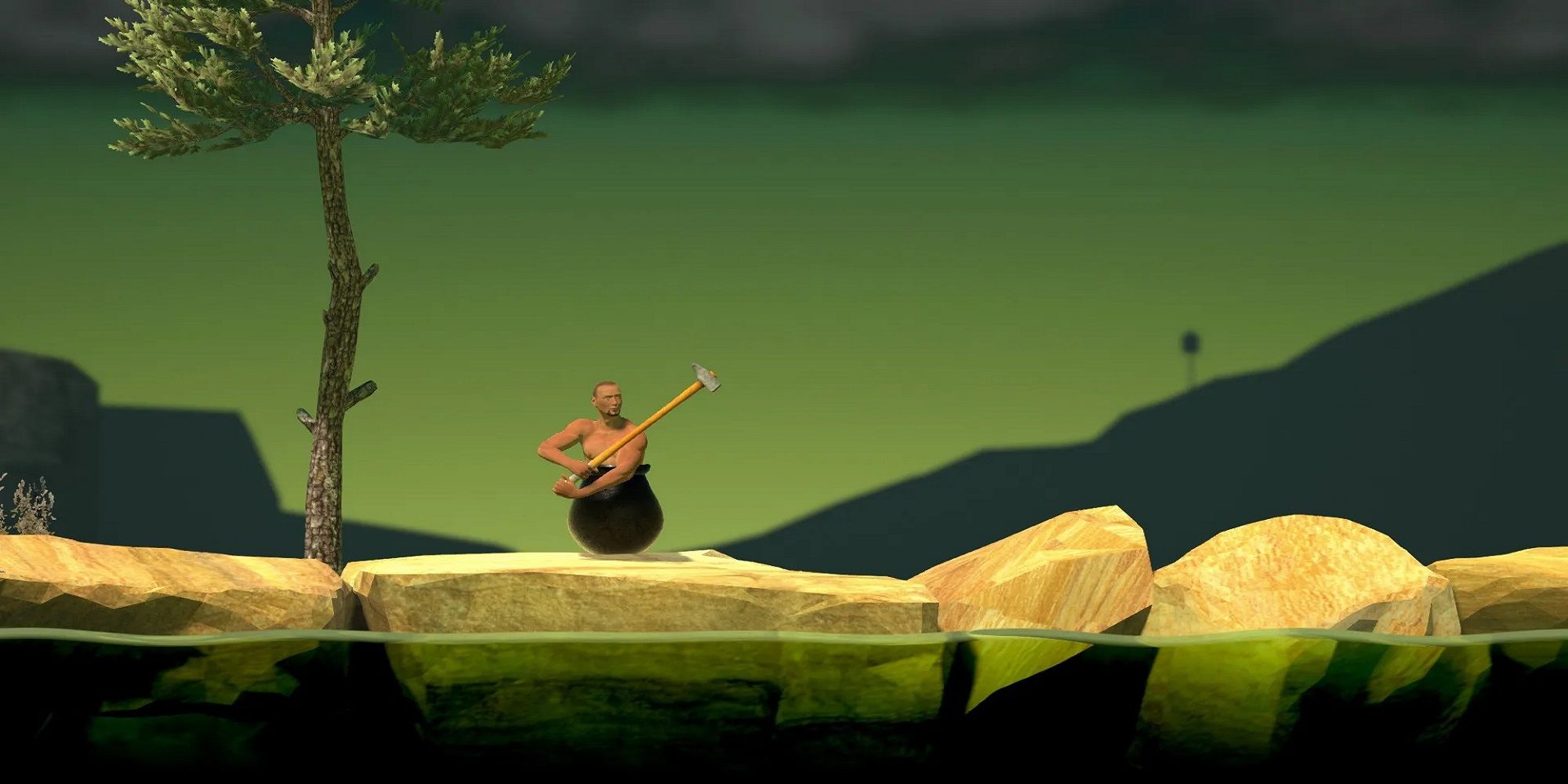 Getting Over It with Bennett Foddy Diogenes