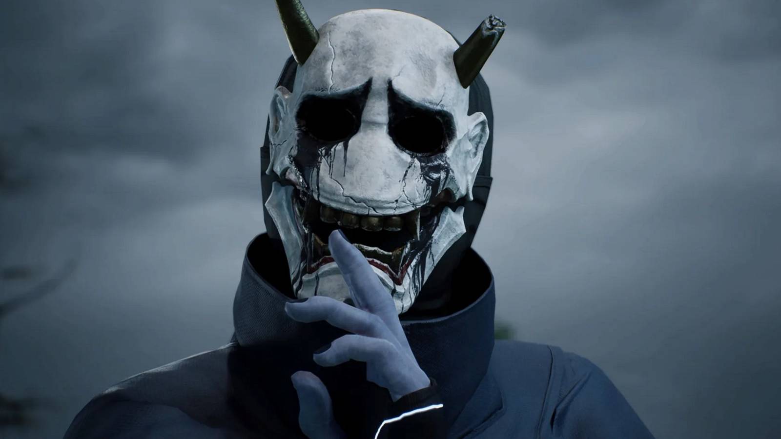 ghostwire tokyo man in mask