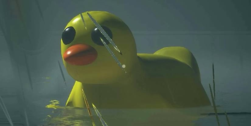 Choo-Choo Charles Giant Rubber Ducky