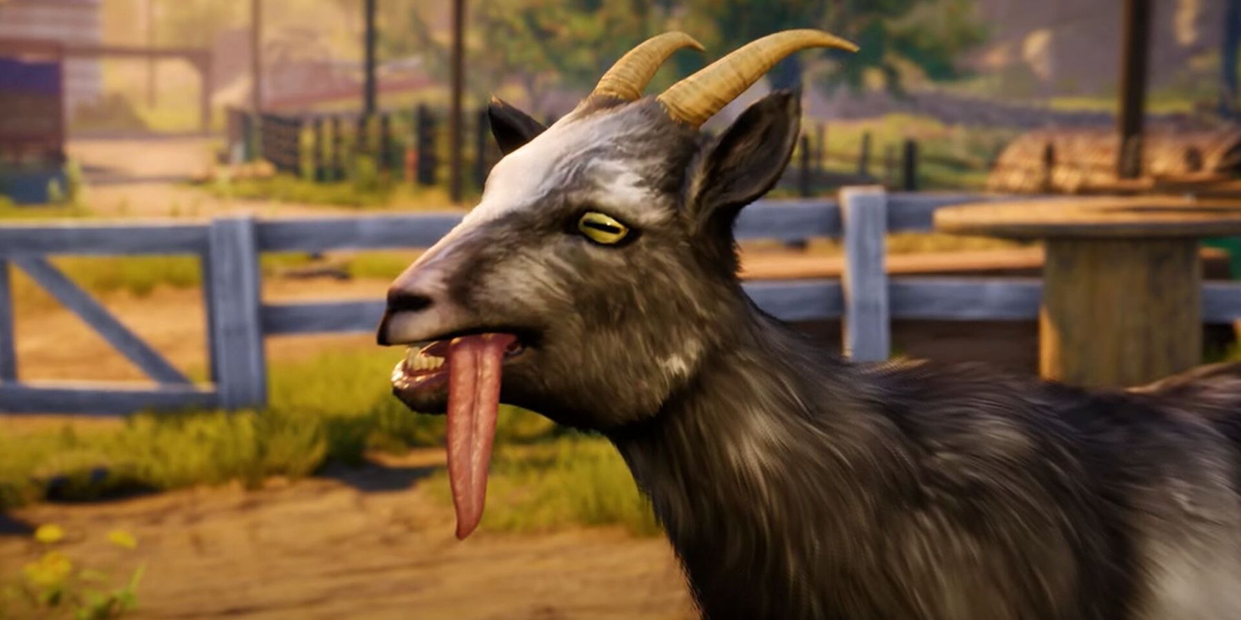 Goat Simulator 3 sticky goat tongue