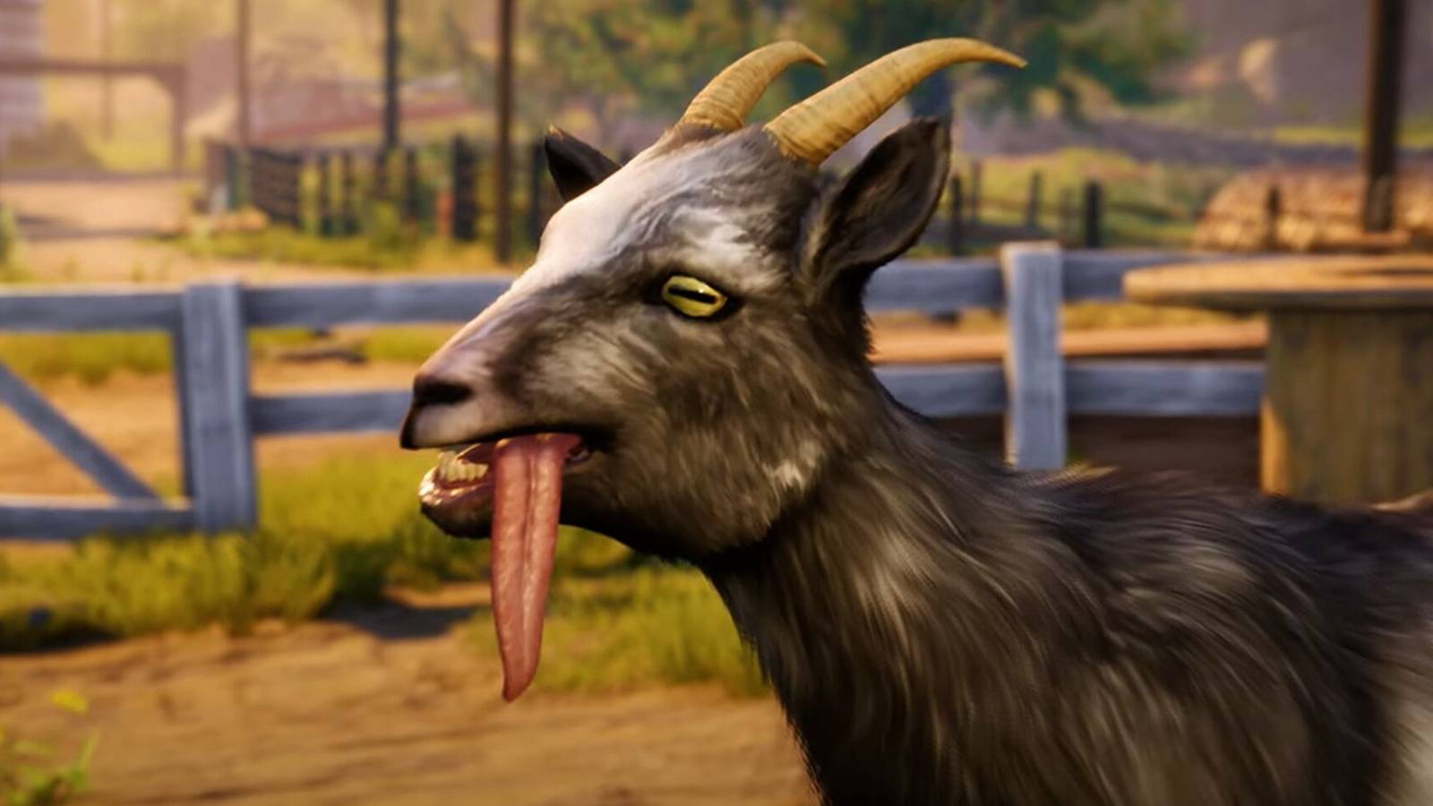 Goat Simulator 3 sticky goat tongue