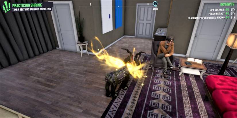 Goat Simulator 3 Practicing Shrink