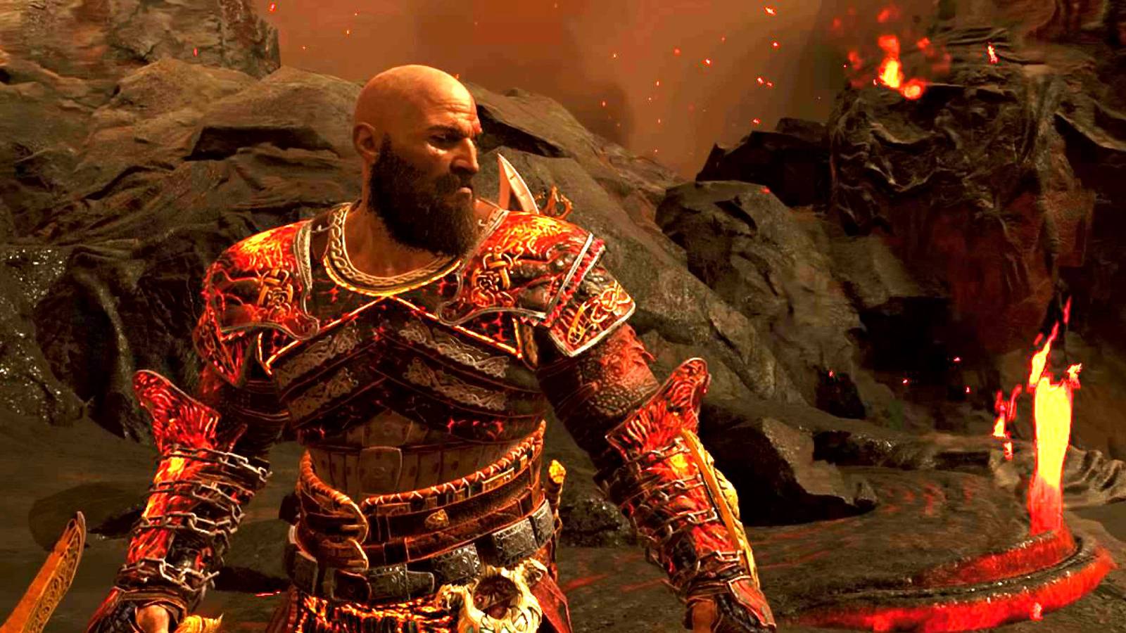 god of war ragnarok kratos muspelheim