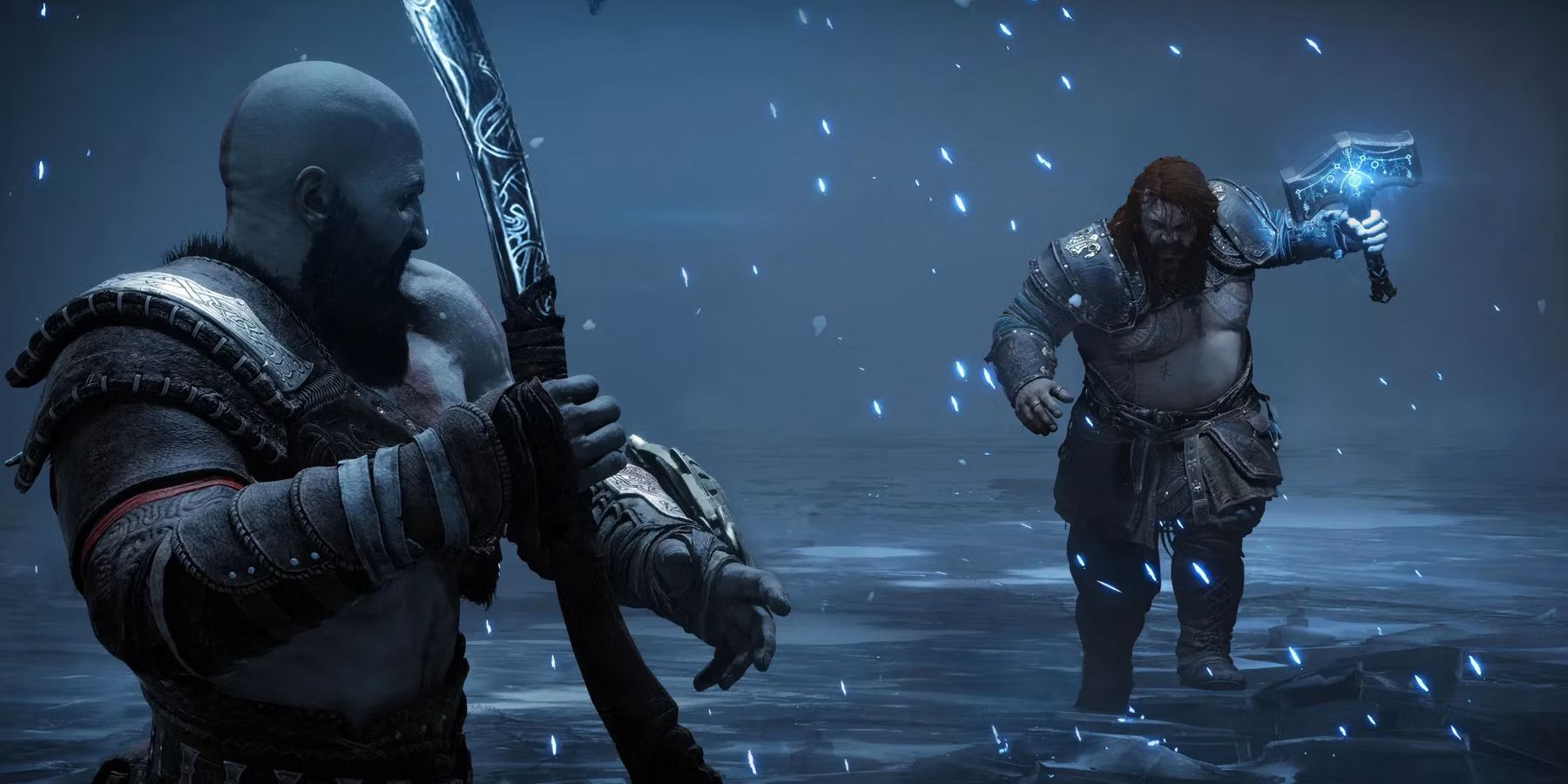 New God Of War Mod Shows Kratos Wielding Thor's Hammer