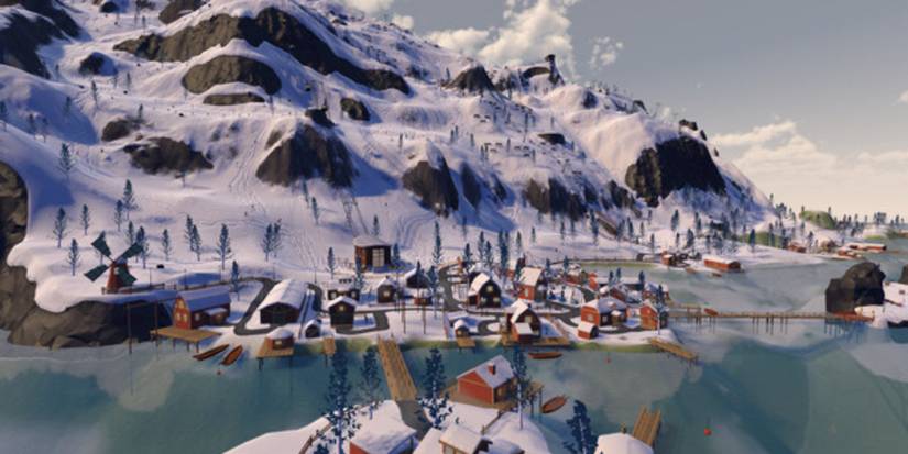 village in Grand Mountain Adventure Wonderlands