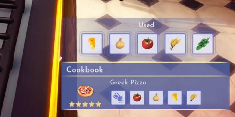 cookbook recipe greek pizza