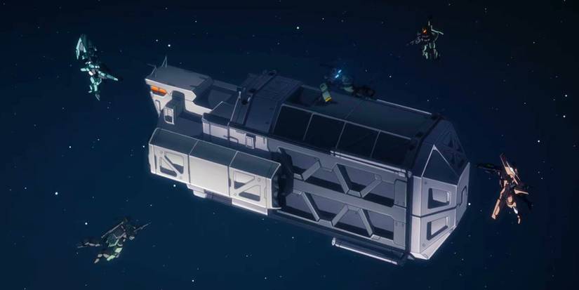 Gundam Witch From Mercury E10 Mercenary attacks