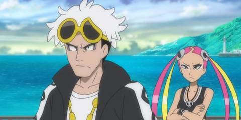 Guzma and Team Skull from Pokemon Sun and Moon