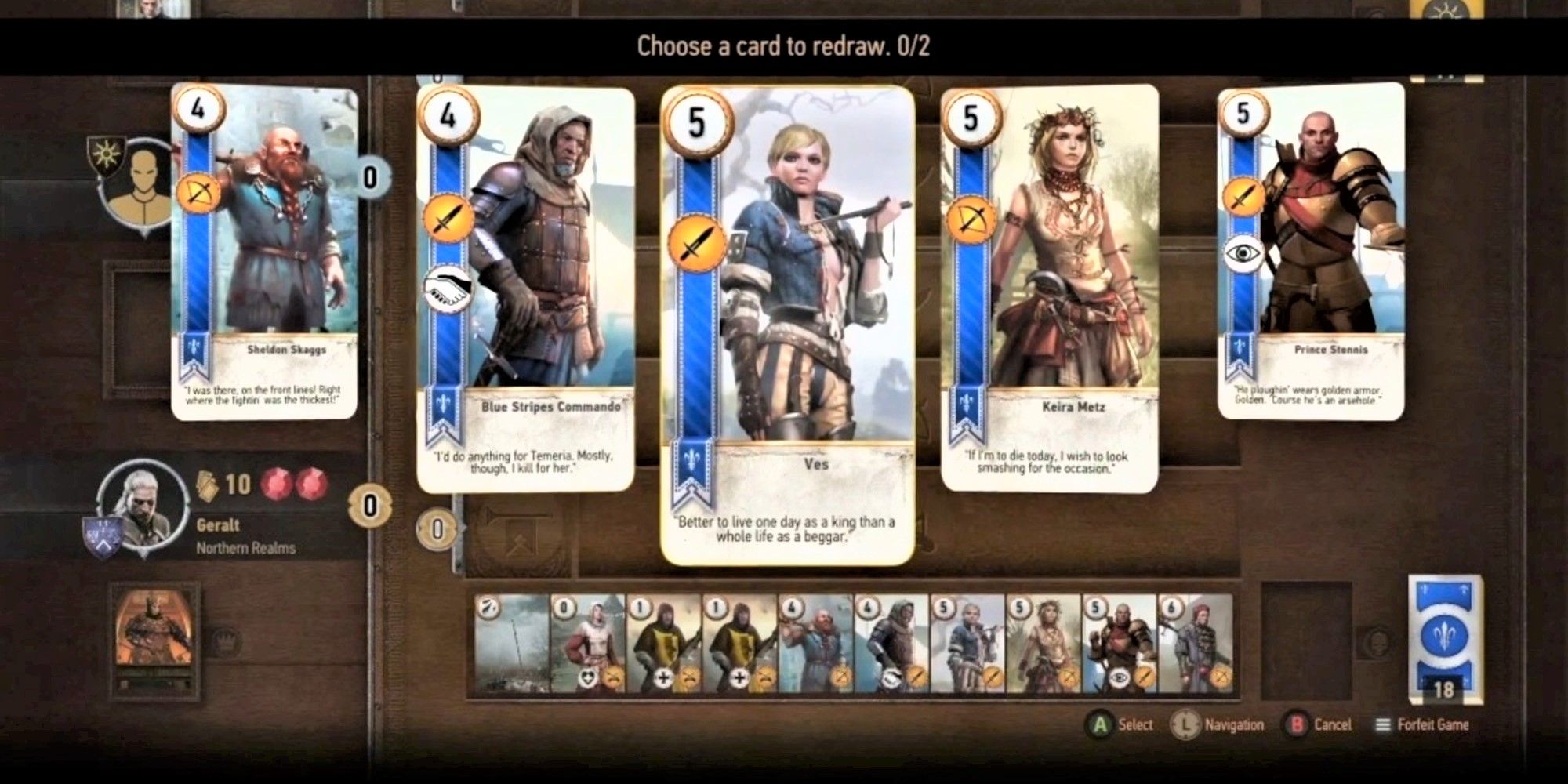 Gwent Witcher 3 Cards
