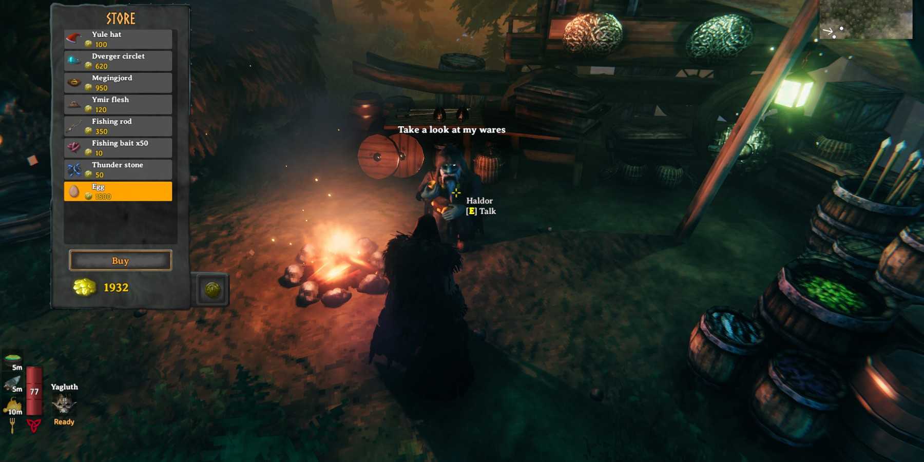 Valheim Merchant Valheim's Haldor and Hildir May Be the Game's Greatest Mystery