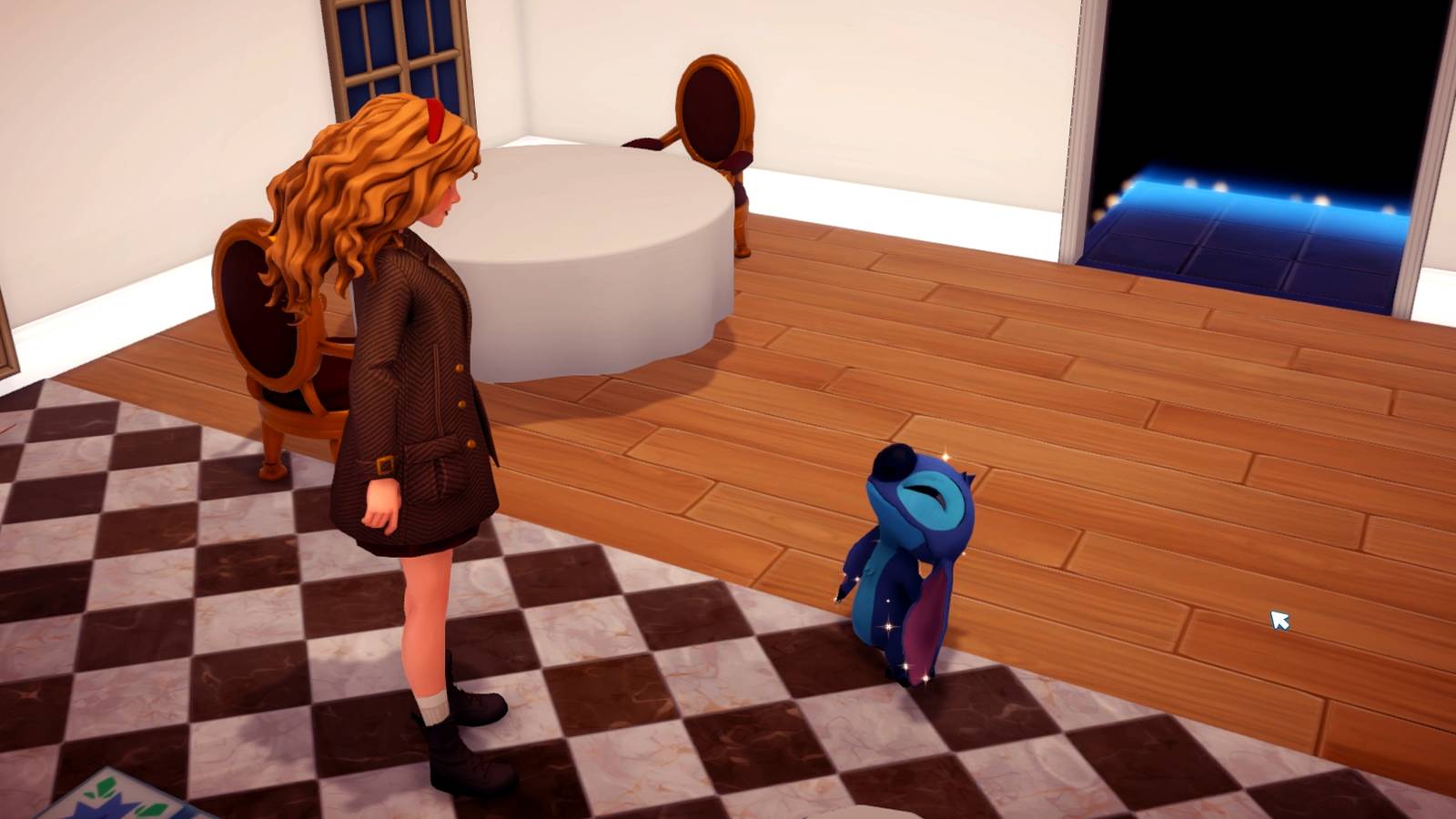 happy stitch in disney dreamlight valley