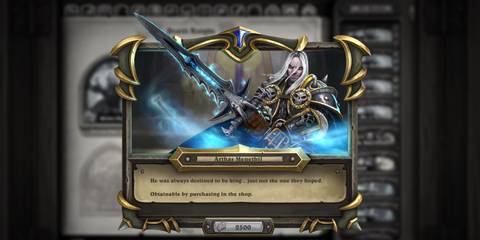 hs legendary skin false advertising hero power march of the lich king sylvanas