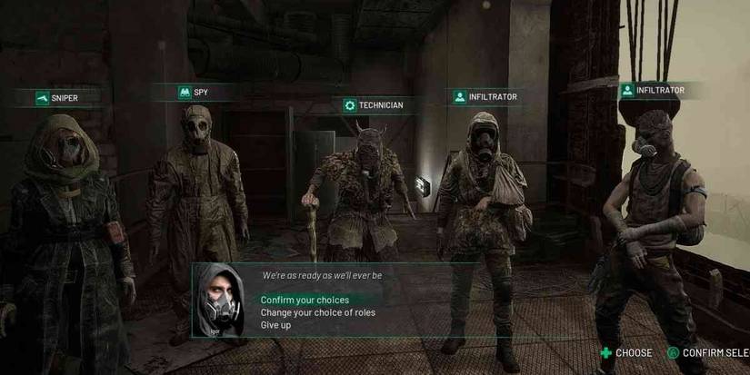 chernobylite heist companions and dialogue box
