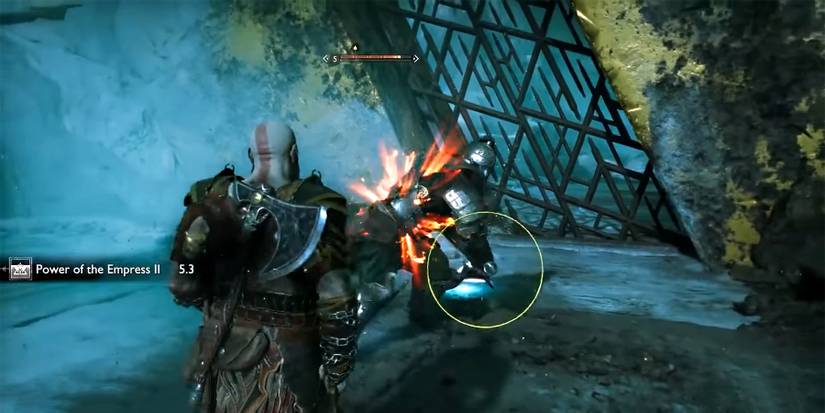 hel traveler mini boss in god of war ragnarok