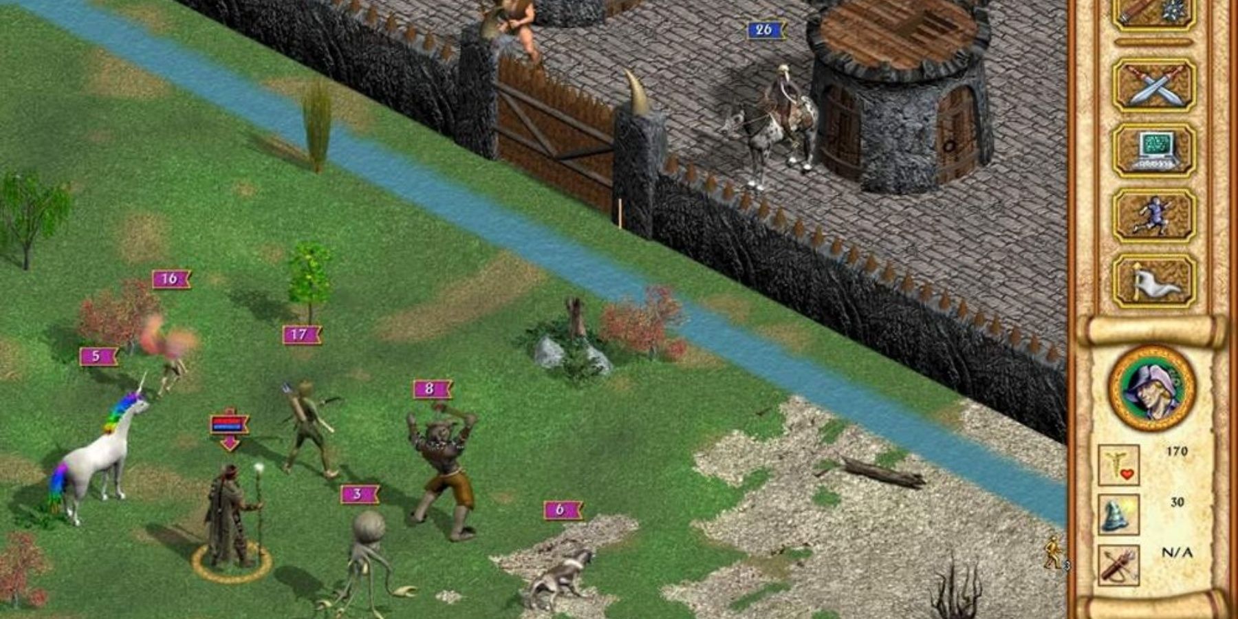 Heroes of Might and Magic 4 gameplay