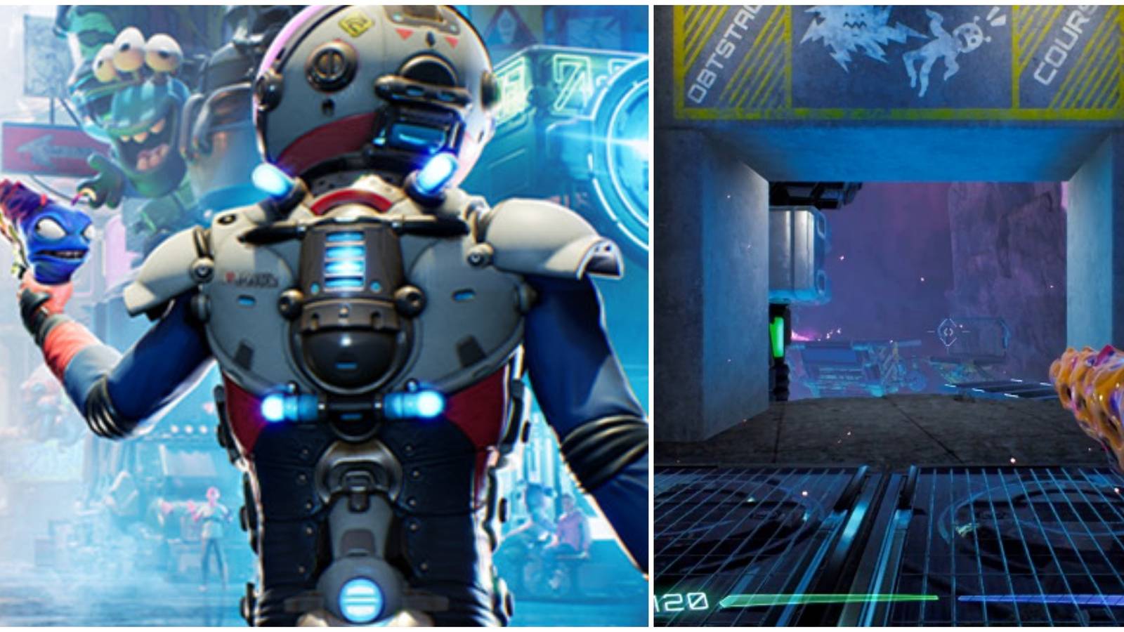 high on life keyart obstacle course