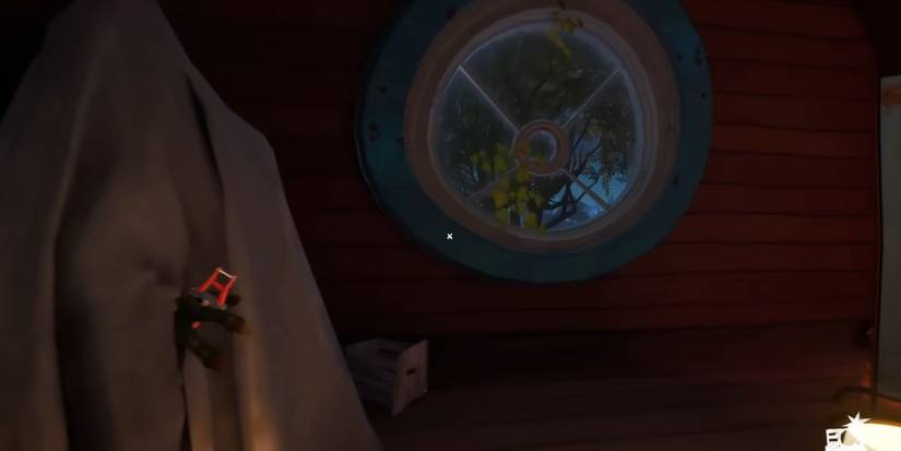 a screenshot of Hello Neighbor 2 showing a window