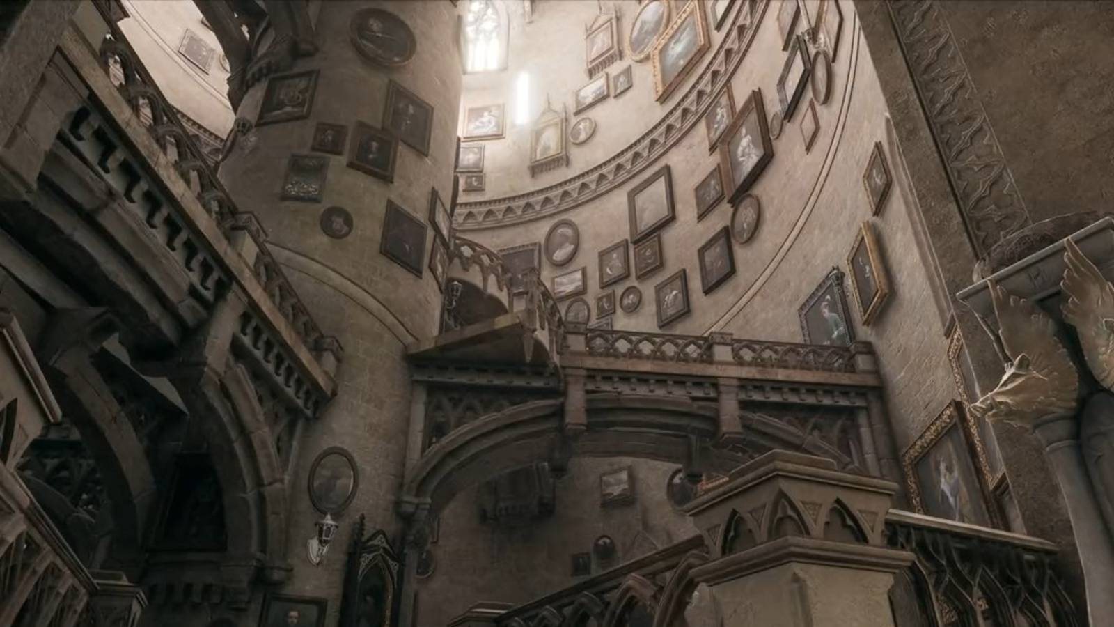 hogwarts legacy grand staircase harry potter rng