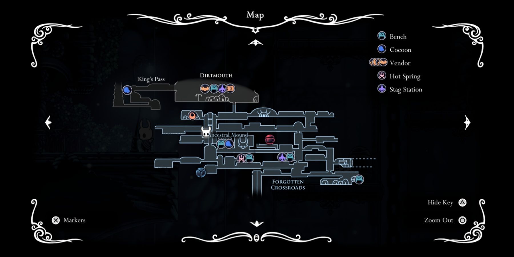 hollow knight map