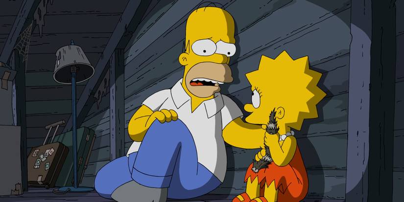 Homer_and_Lisa_hide_in_the_attic_in_The_Simpsons