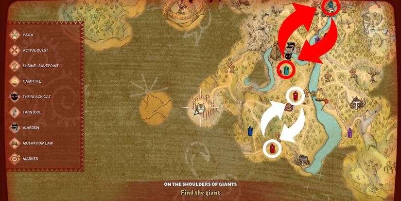 how the twin idol teleportation mechanic works in blacktail