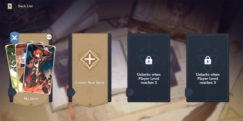 how to build deck in genshin impact tcg