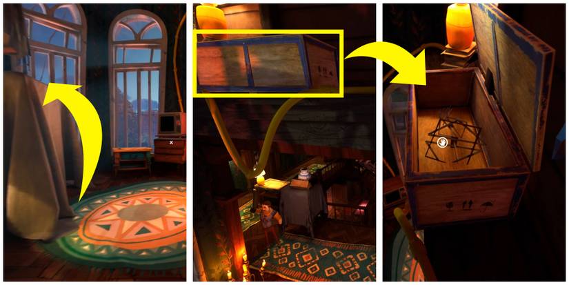 how to get the tv antenna in hello naighbor 2