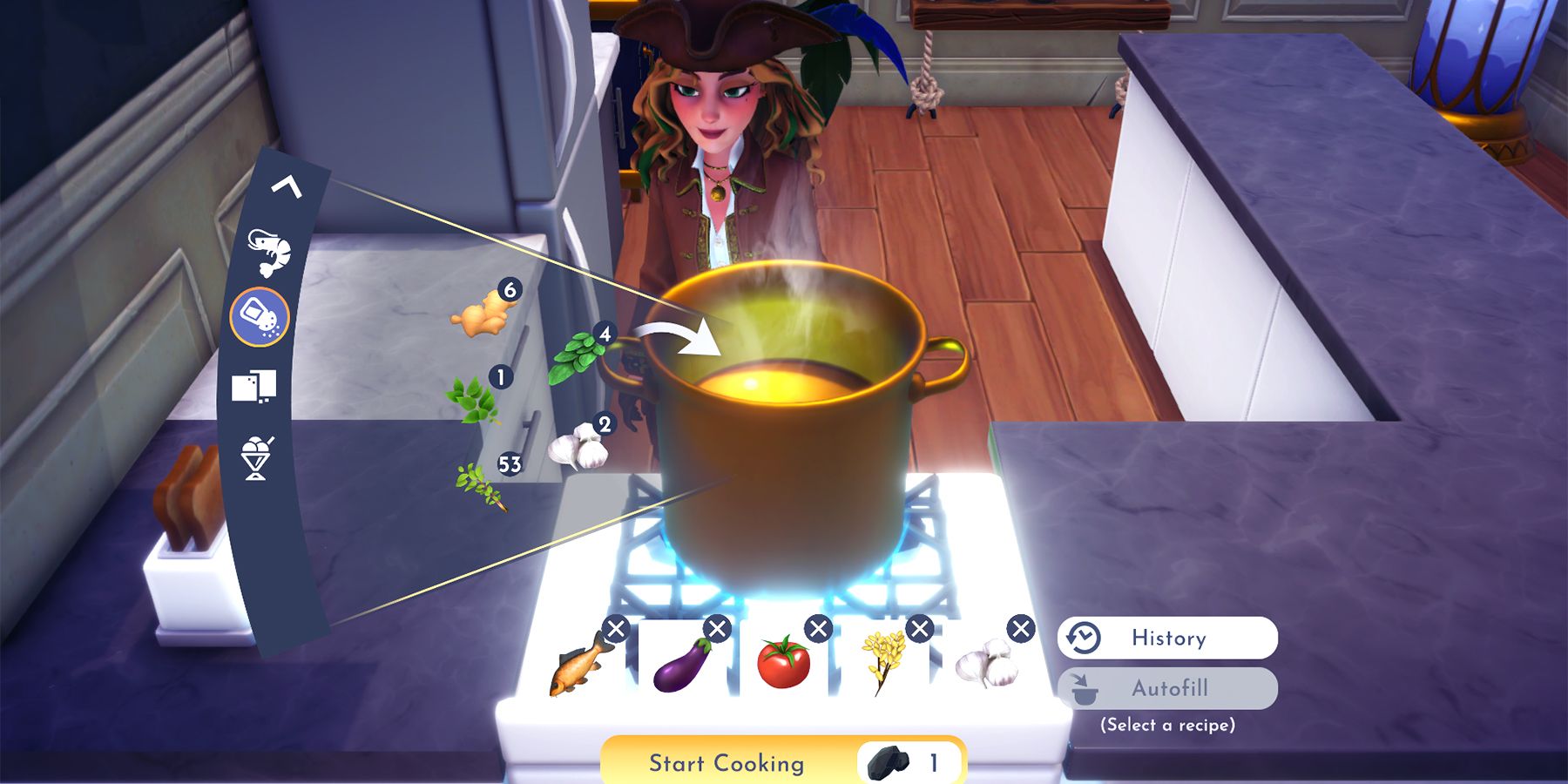 how to make fish creole in disney dreamlight valley