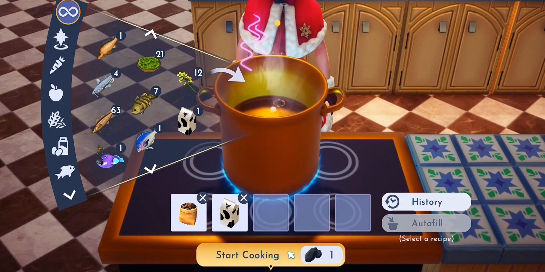 how to make latte in disney dreamlight valley