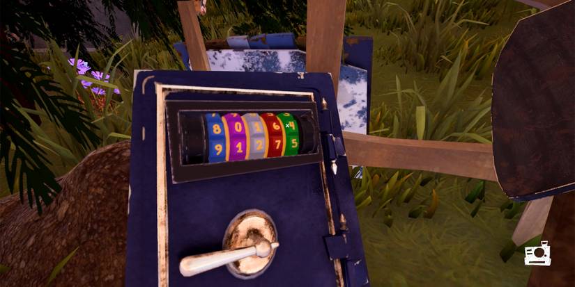 how to open lake house safe in hello neighbor 2