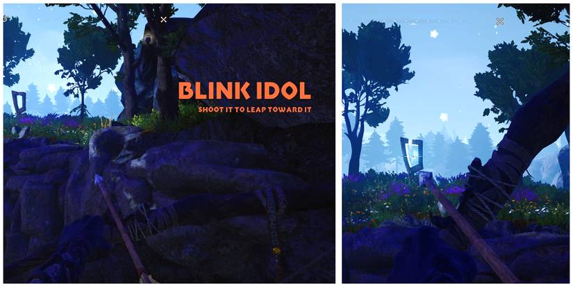 how to use the blink idol to teleport in blacktail