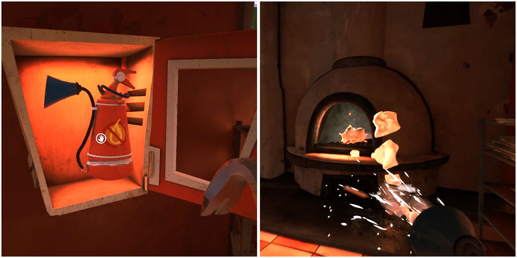 how to use the fire extinguisher in hello neighbor 2