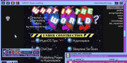 A screenshot form Hypnospace Outlaw