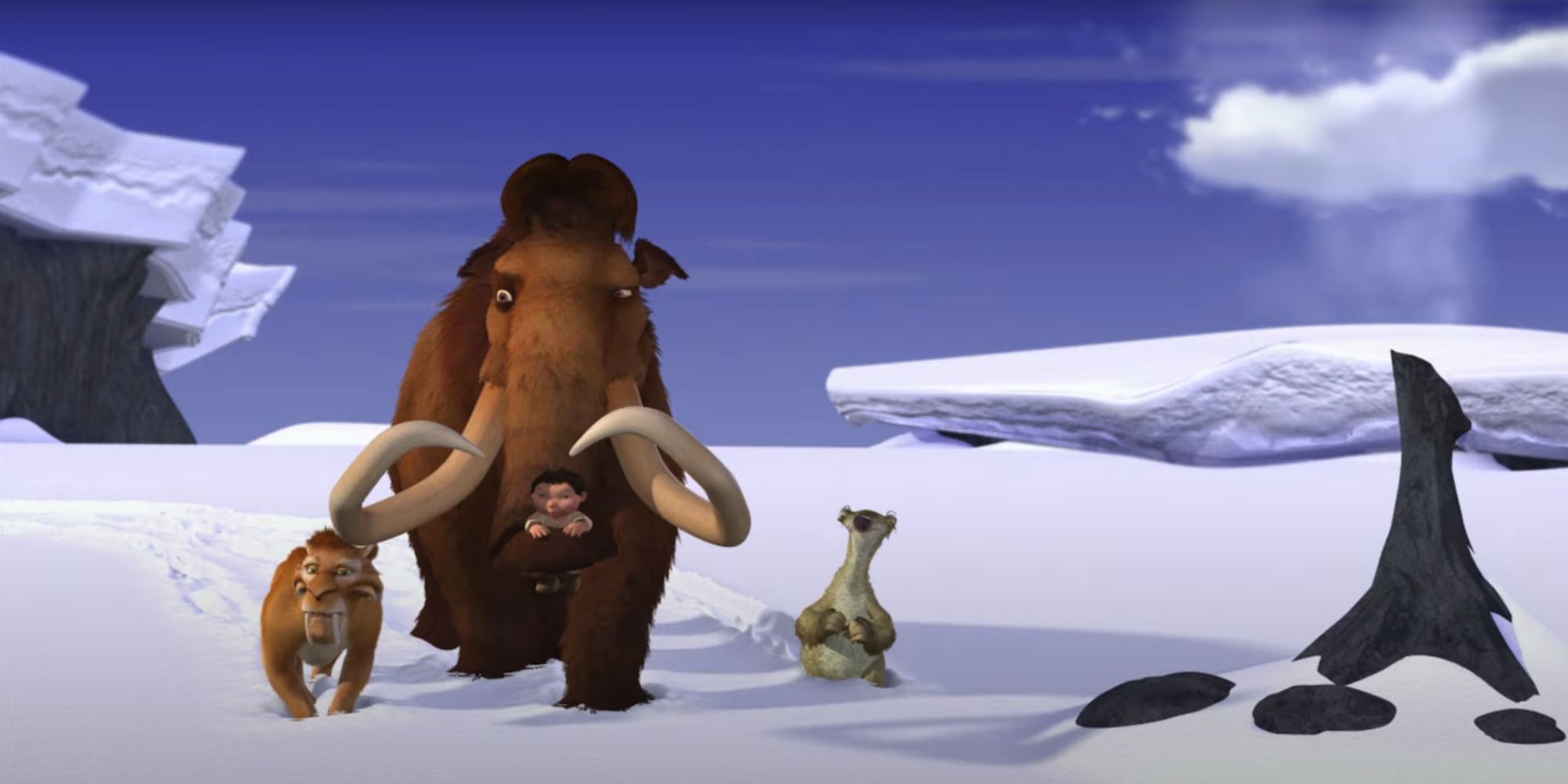 Ice Age (2002) Manny, Sid and Diego