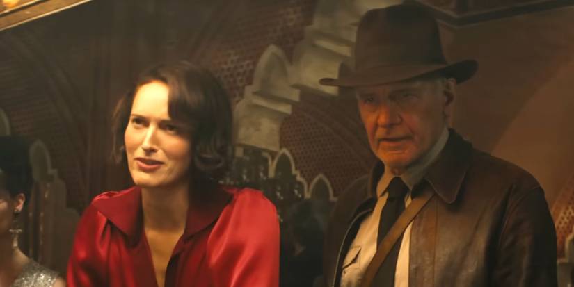 Indiana Jones and the Dial of Destiny Phoebe Waller-Bridge Harrison Ford