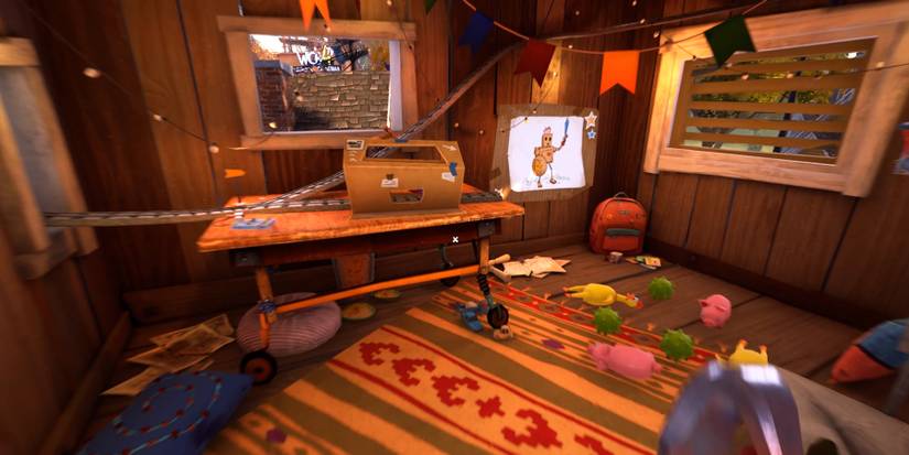 inside the tree house in hello neighbor 2