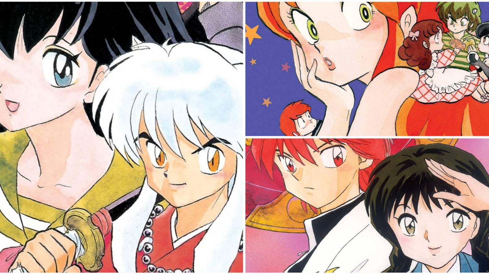 Best Rumiko Takahashi Manga- Inuyasha Urusei Yatsura Rin-ne