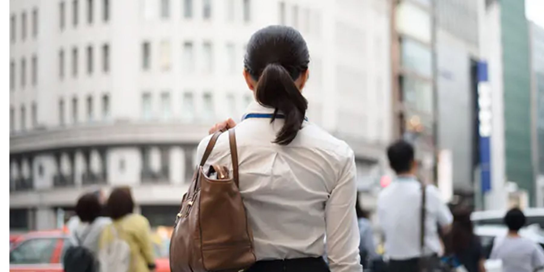 Japanese working woman