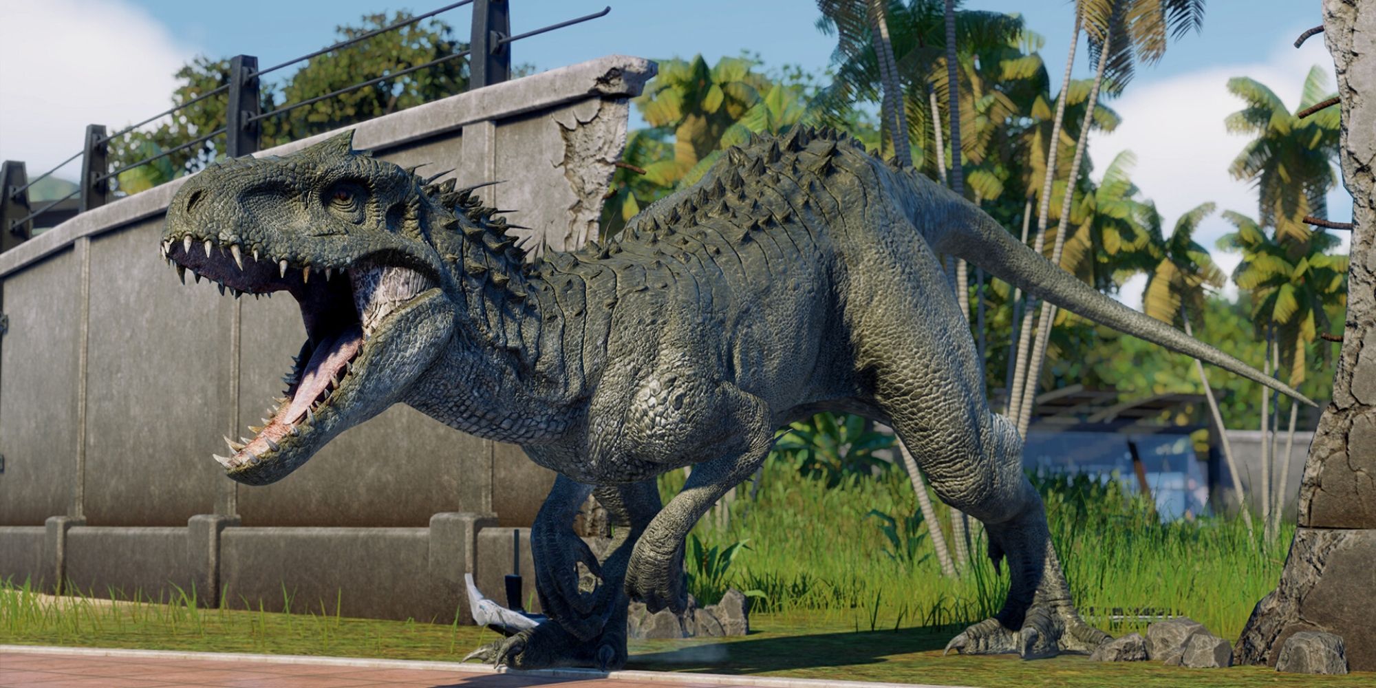 T.Rex in Jurassic World Evolution 2