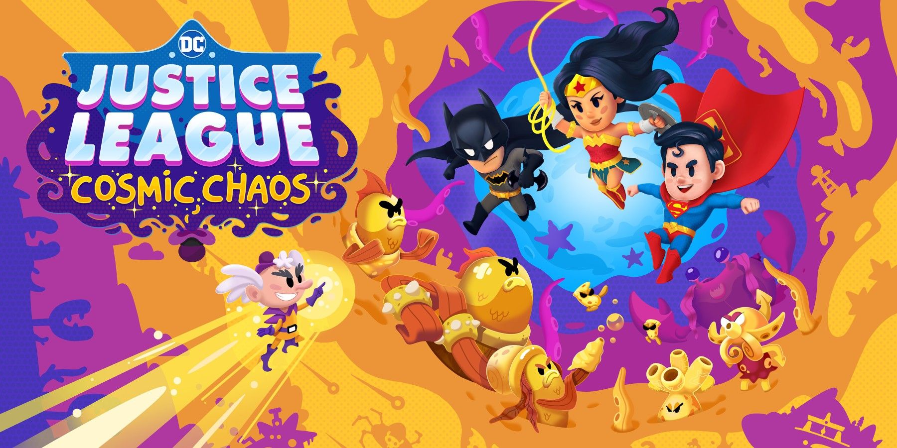 Justice League Cosmic Chaos is an Open World Game With Co-Op