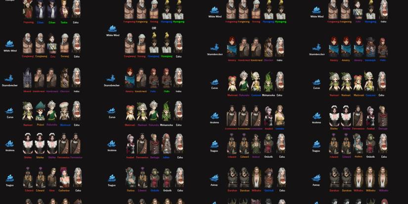 Possible characters for the Estoque