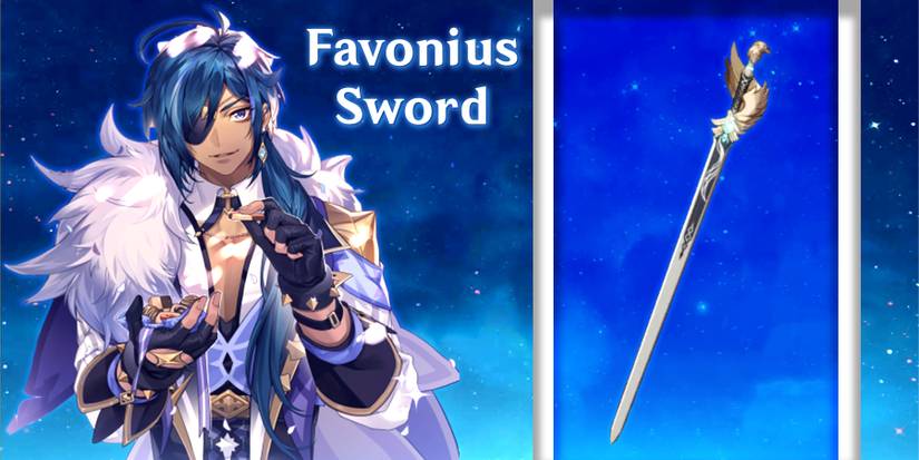 kaeya favonius sword in genshin impact