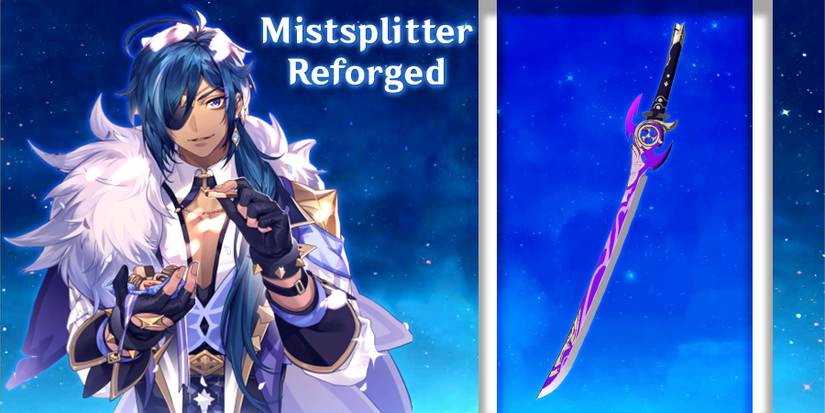 kaeya mistsplitter reforged in genshin impact