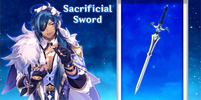 kaeya sacrificial sword in genshin impact